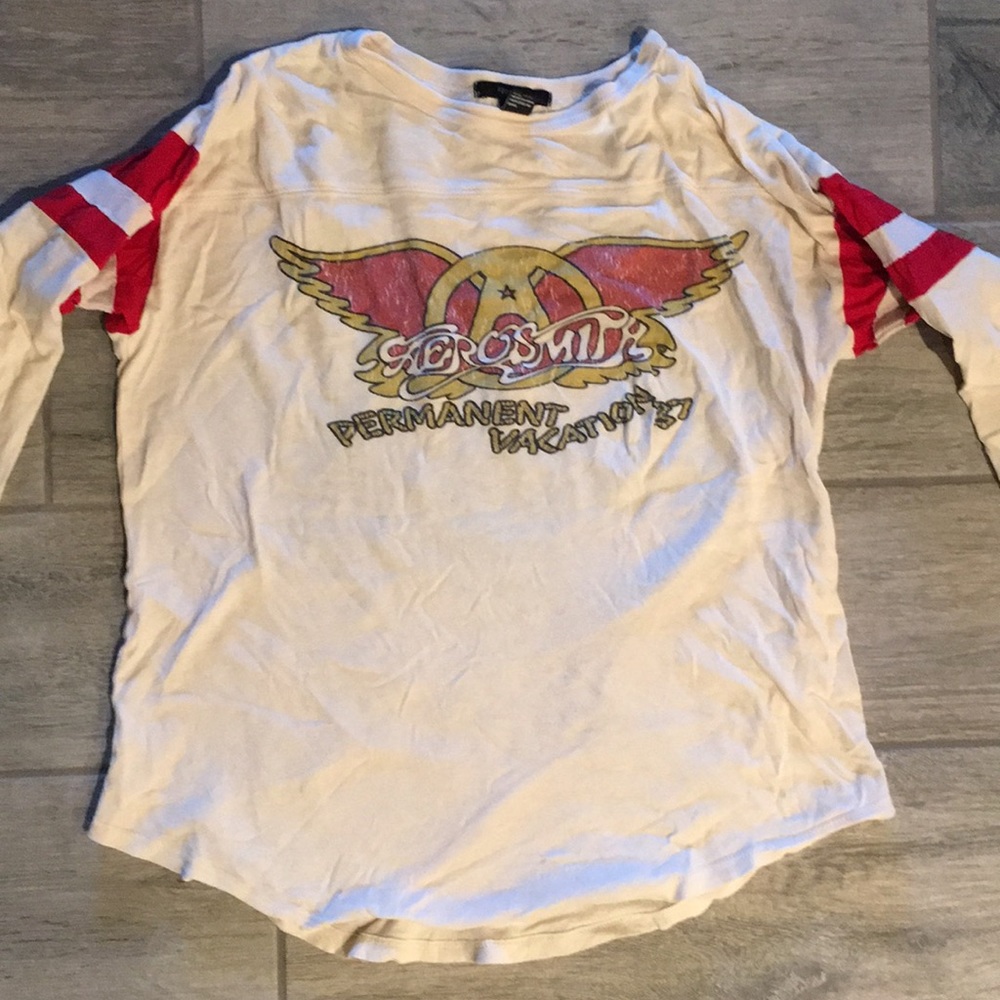 Aerosmith 3/4 Sleeve Top